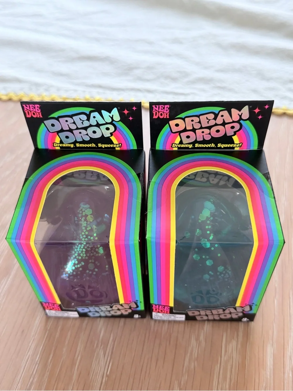 NeeDoh Dream Drop Bundle of Blue and Purple